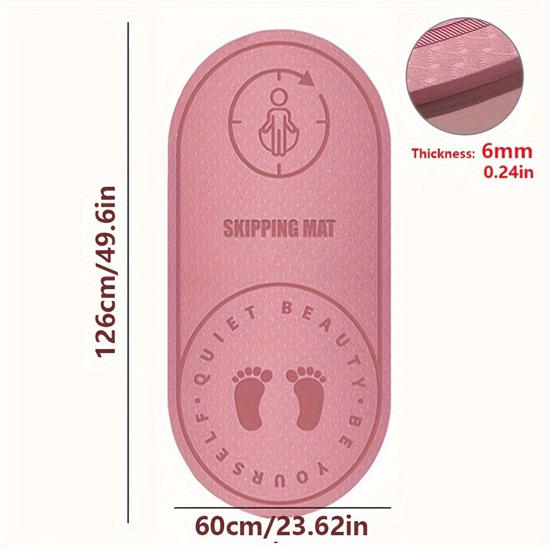 Tappetino per Corda da Salto in TPE – Assorbente e Antiscivolo