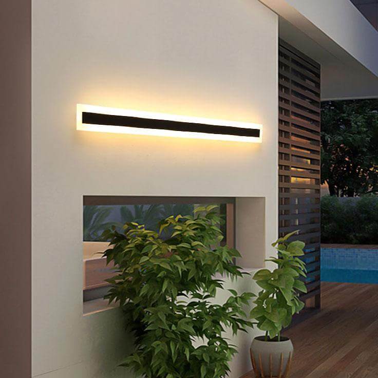 Lampada da Parete Esterna a LED - Design Snello e Stile