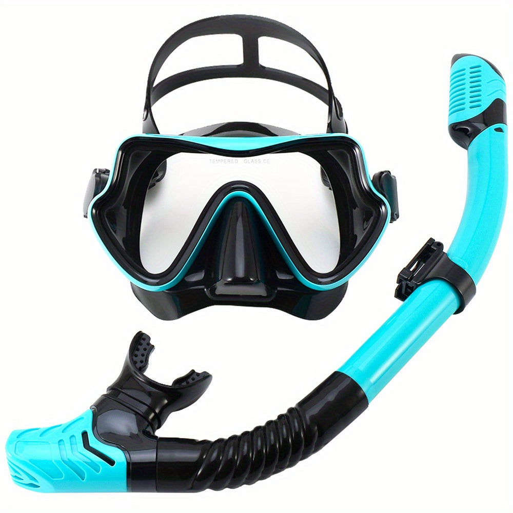 Set di Snorkel AquaClear – Impermeabile, Confortevole e con Grande Visibilità