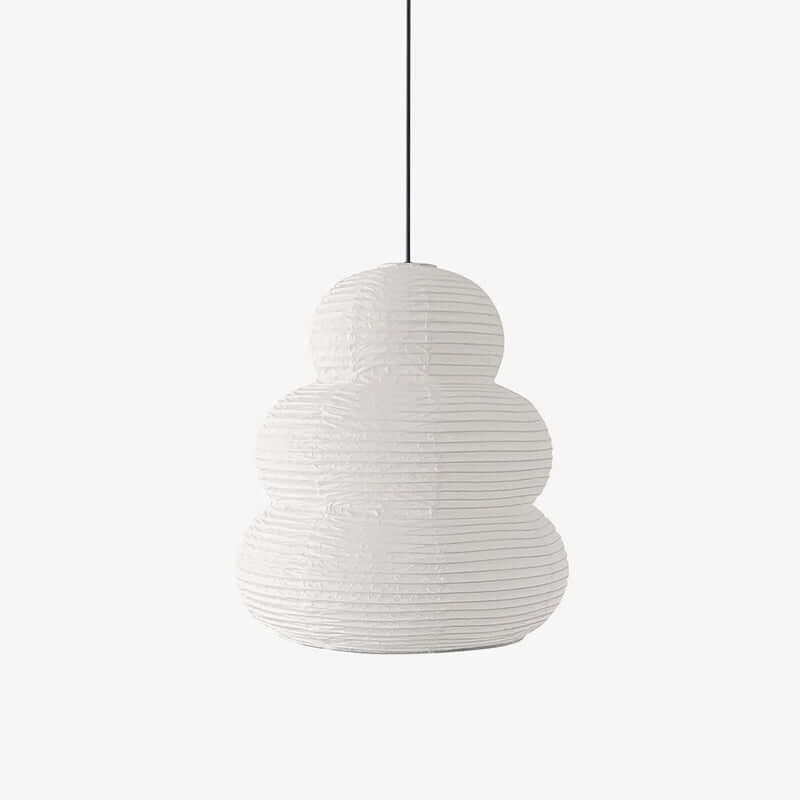 Lampadario in Carta di Riso - Design Moderno