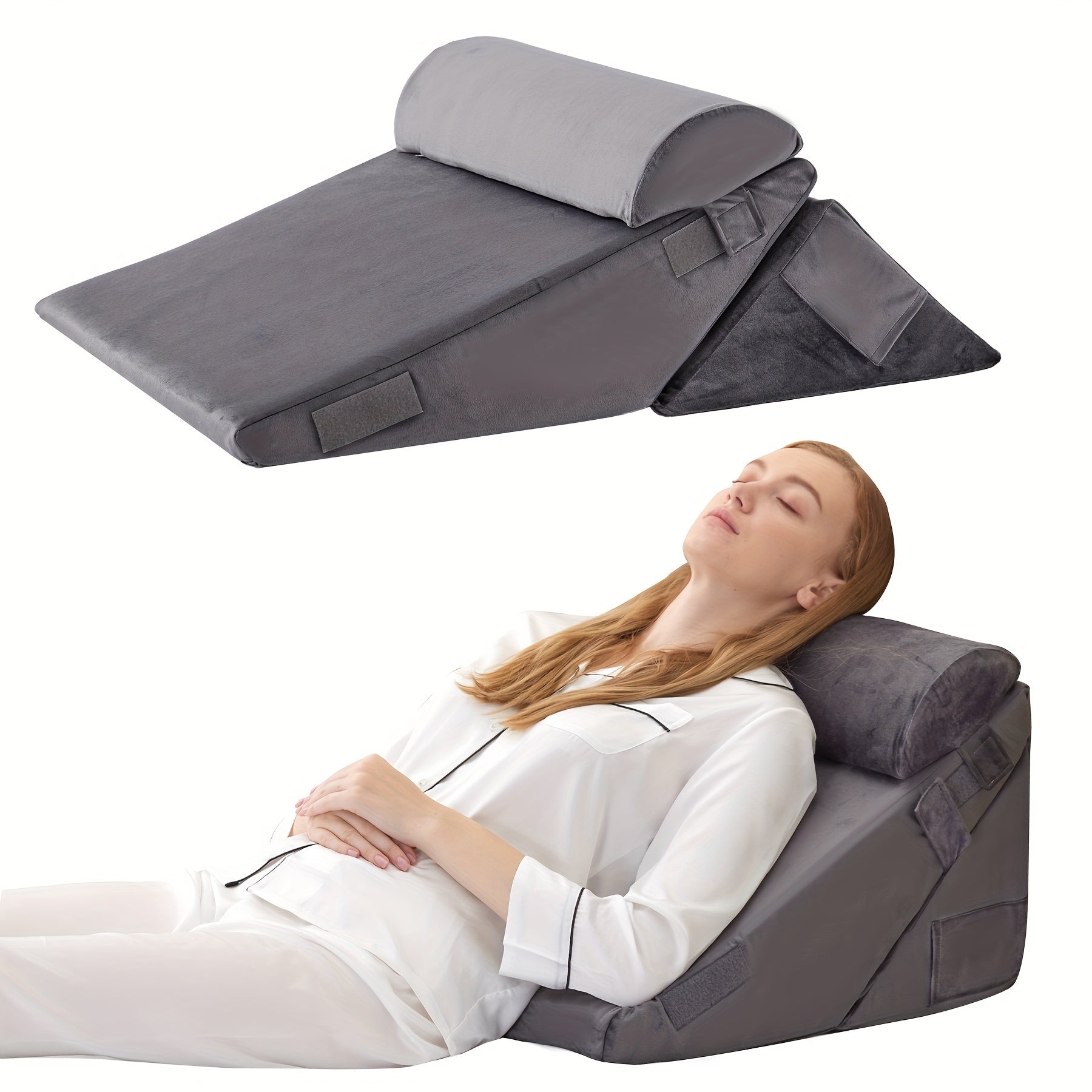 Cuscino a Cuneo Regolabile RelaxPlus – Comfort e Supporto per il Recupero
