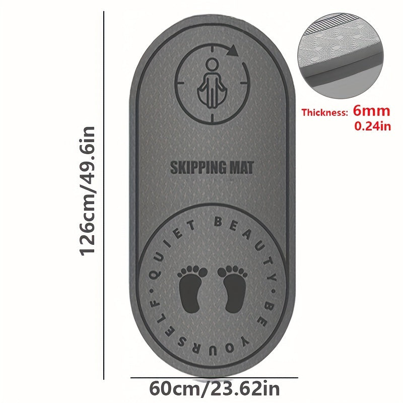 Tappetino per Corda da Salto in TPE – Assorbente e Antiscivolo