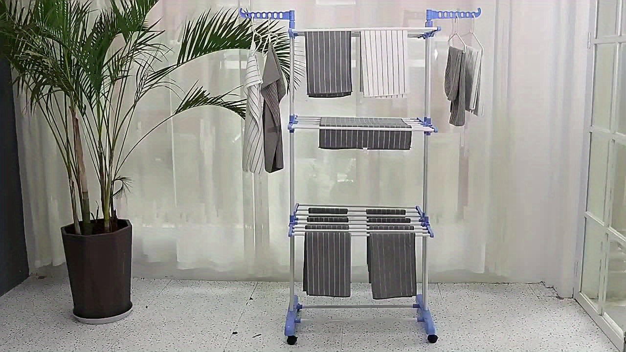 Asciugatrice Verticale a 3 Piani – Pratica e Compatta