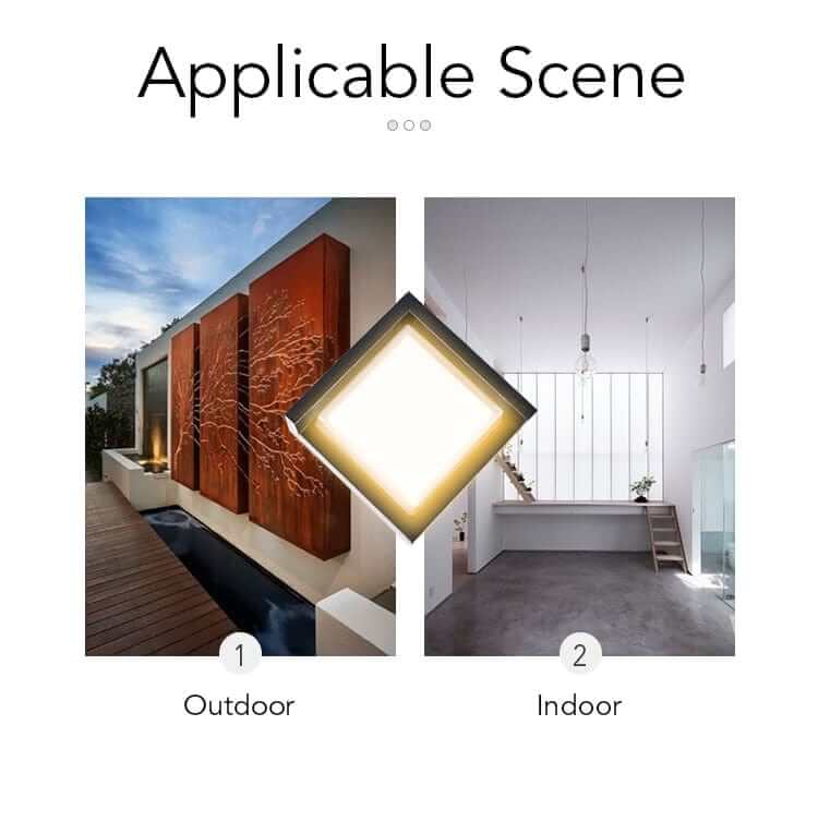 Lampada da Parete Moderna per Esterni con Sensore di Movimento