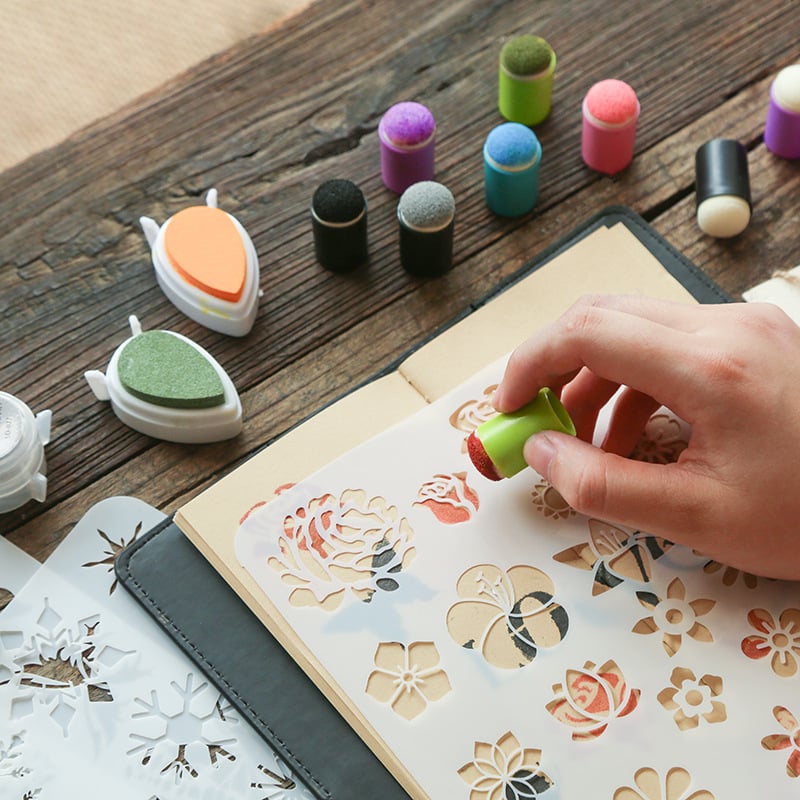 Set di Fingerpaint per Divertimento Creativo nella Pittura - Pico