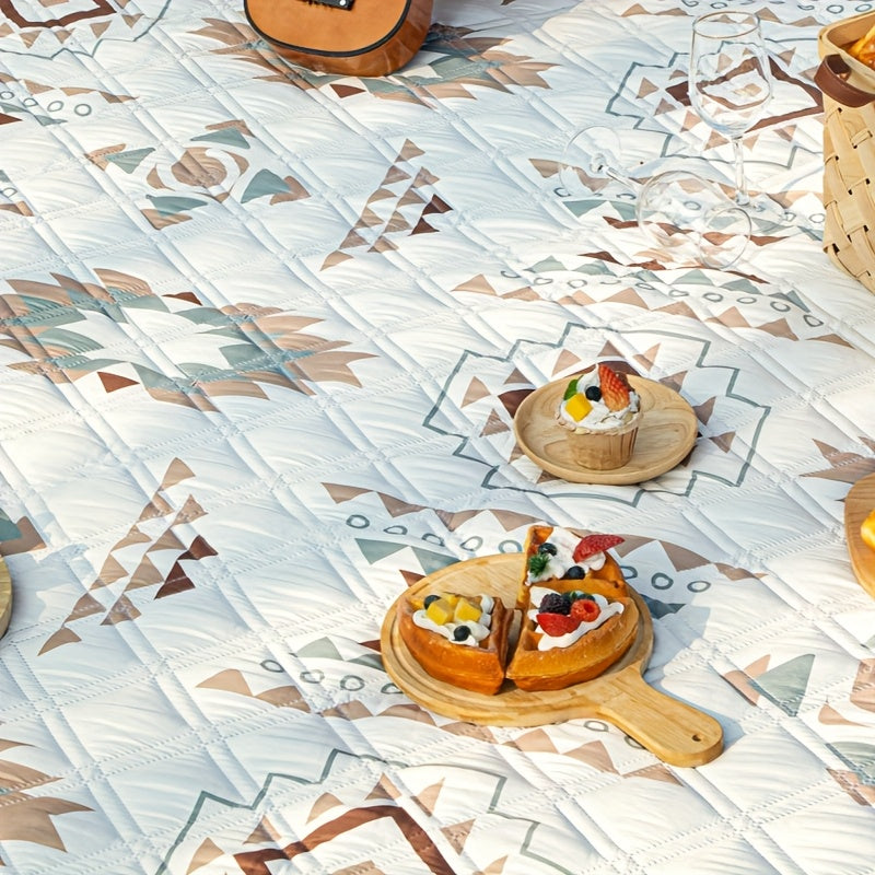 Coperta da Picnic Confortevole – Pieghevole e Resistente all'Acqua per Divertimento all'Aperto