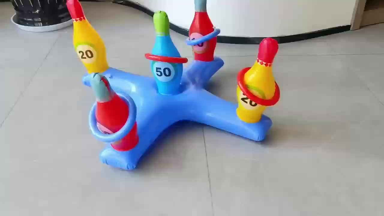 Set di Bowling Gonfiabile per Acqua – Gioco Divertente in Piscina per Tutti