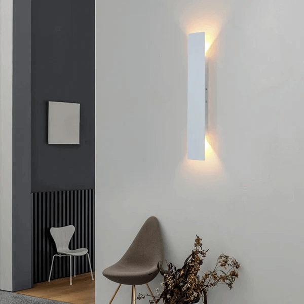 Lampada da parete esterna in alluminio LED impermeabile
