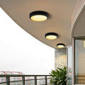 LunaShield Lampada a soffitto LED per esterni | Design resistente alle intemperie secondo IP65