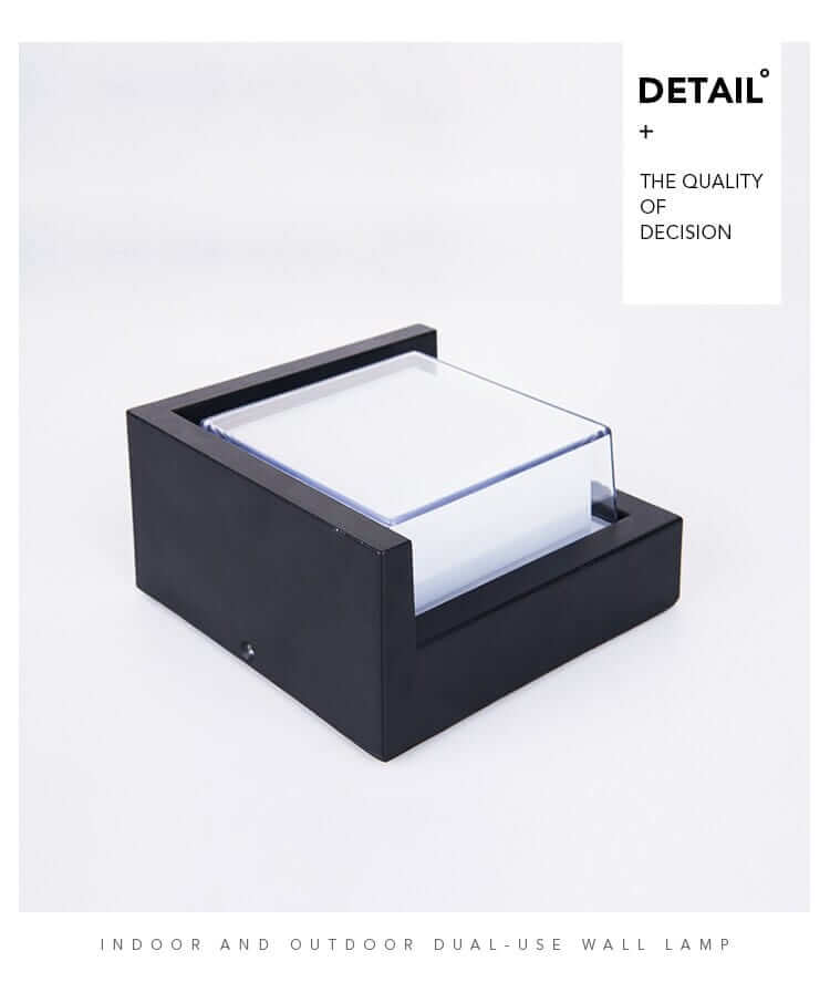 Lampada da Parete Moderna per Esterni con Sensore di Movimento