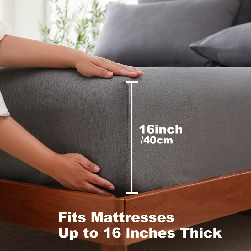 Lenzuolo con angoli in fibra di bamboo estiva – Comfort traspirante di lusso