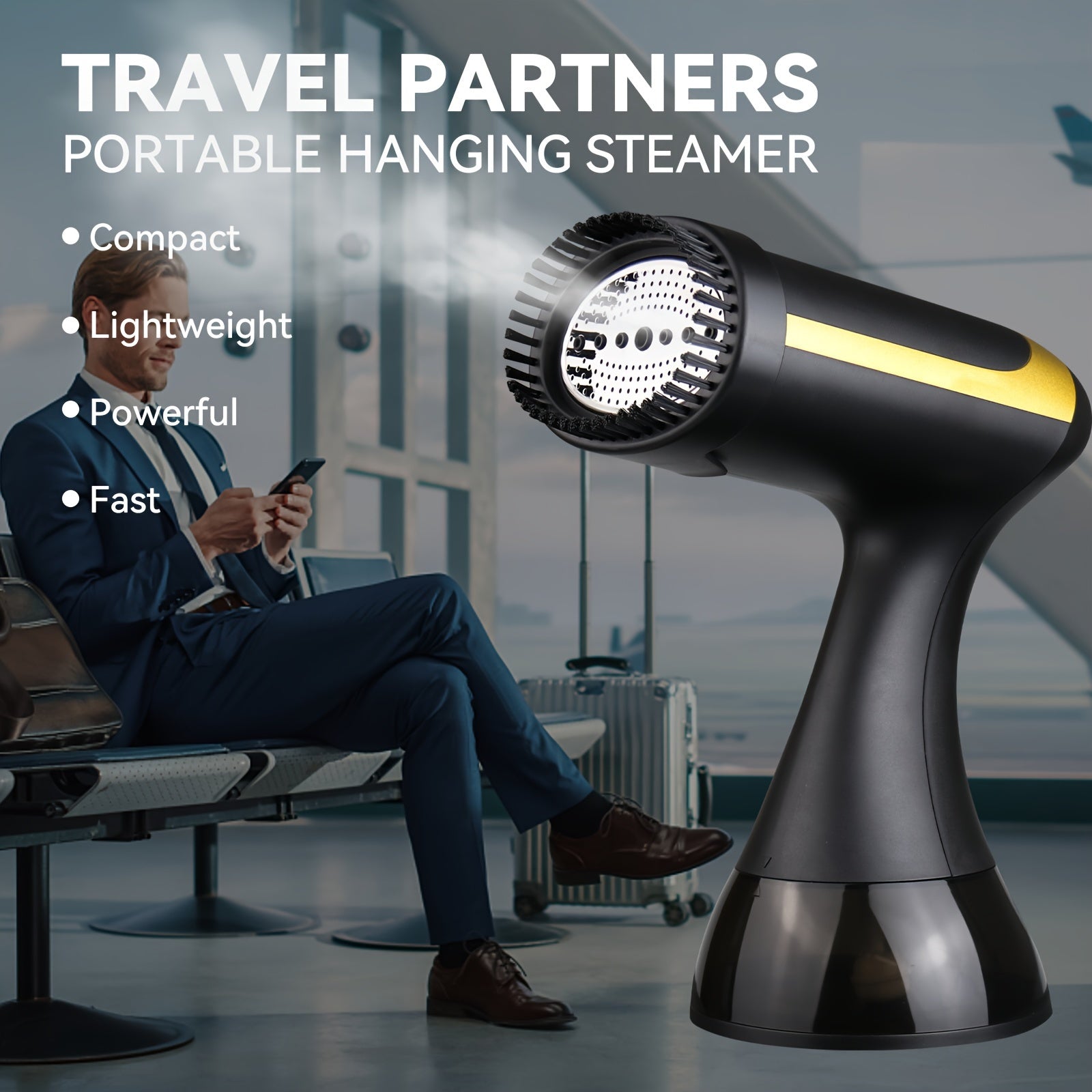 Ferro da Stiro Portatile a Vapore – Efficiente e Facile da Usare per Casa e Viaggi