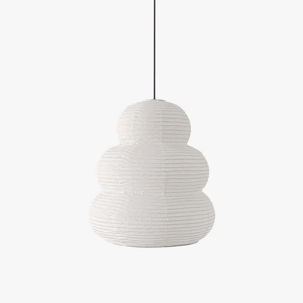 Lampadario in Carta di Riso - Design Moderno