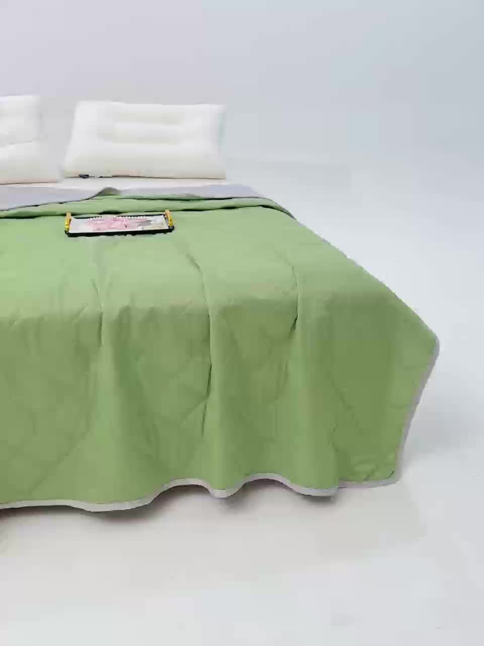 Coperta Estiva Rinfrescante Reversibile – Leggera e Traspirante