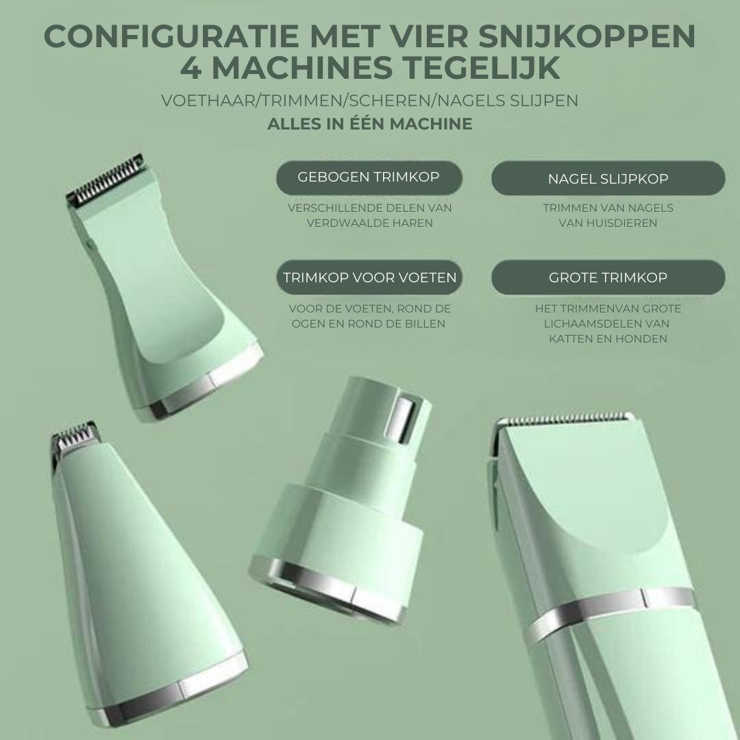 Rasatore per Animali 4-in-1 - TrimMaster Pro