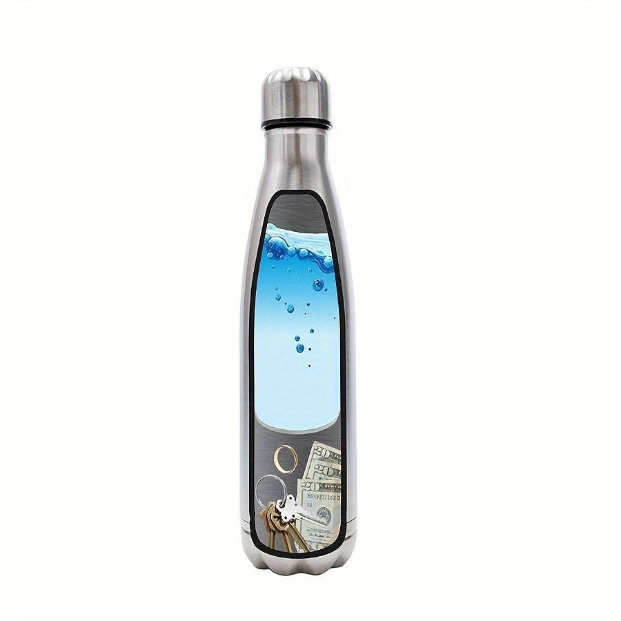 Bottiglia d'Acqua SafeHydrate – Innovativa con Comparto Nascosto per Valuables