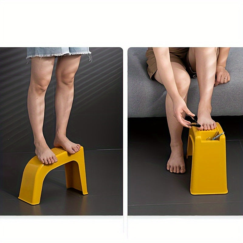 Poggiapiedi Compatto con Contenitore – Confortevole e Funzionale