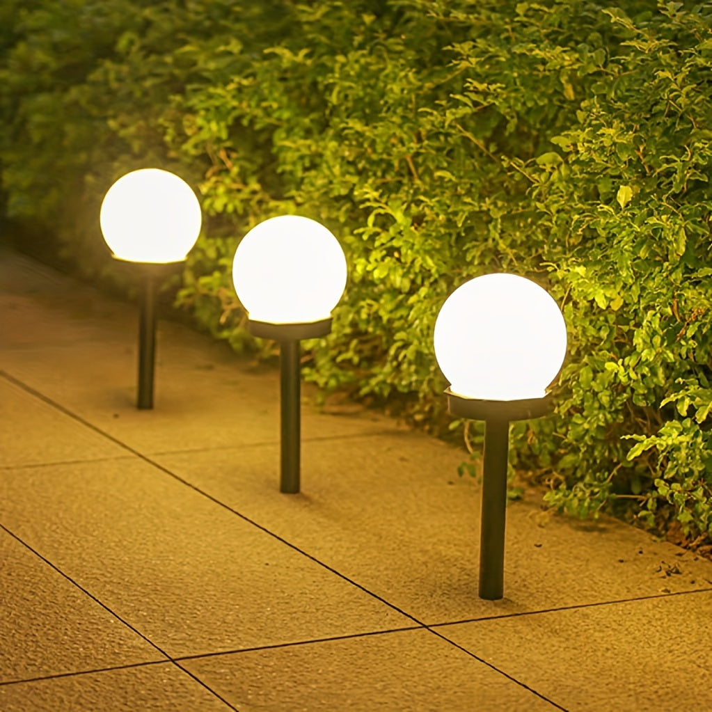 Lampade da Giardino LED Solari – Illuminazione Sferica per Sentieri e Giardini