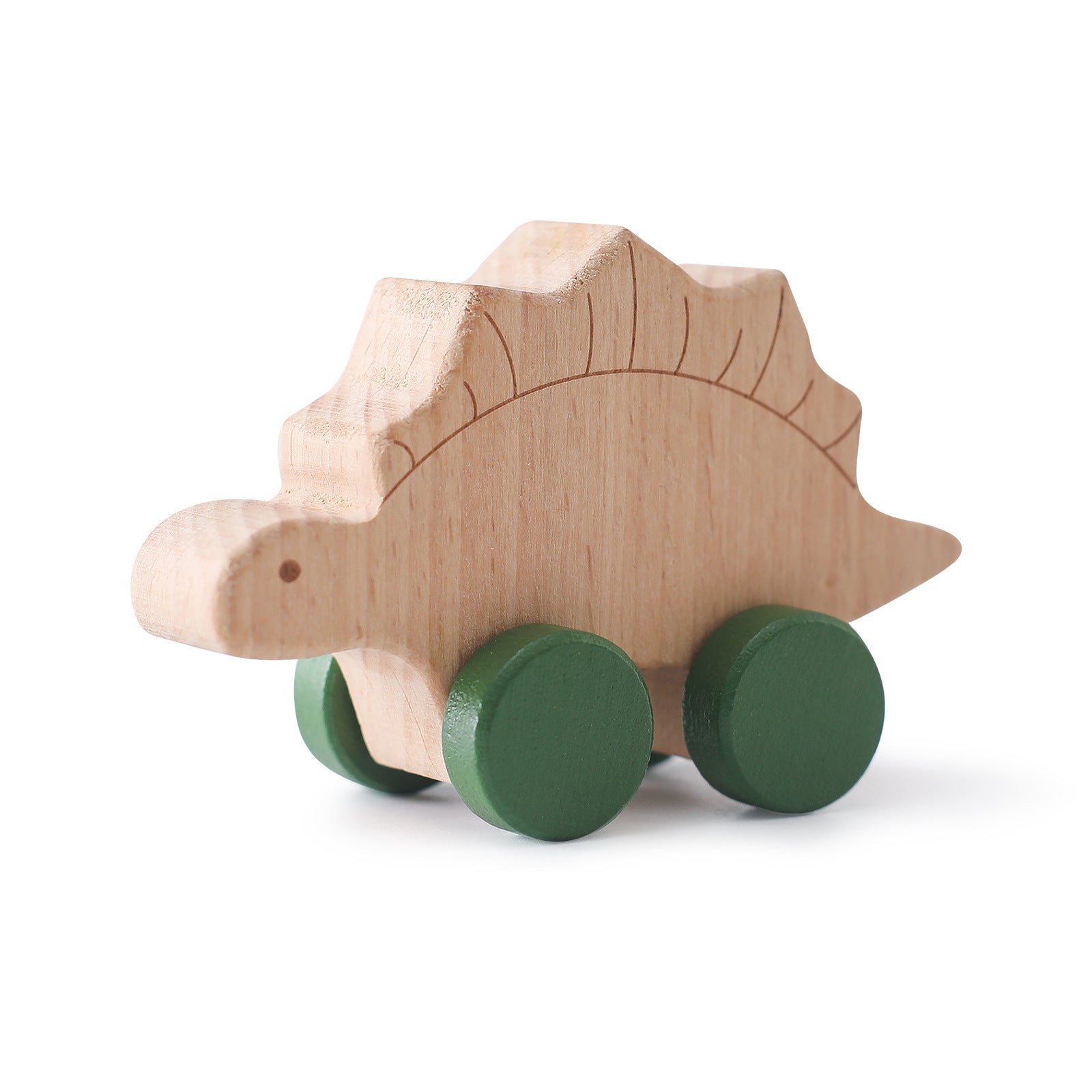Dinosauro di Legno con Ruote per Bambini – Promozione Compra 1, Prendi 1 Gratis