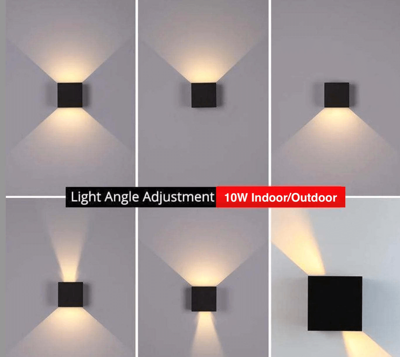 Lampada da Parete LED Moderna e Impermeabile