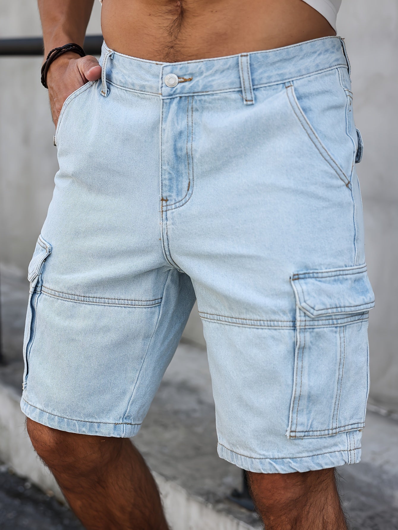 Shorts da Uomo in Denim Urbano – Comodi e Pratici