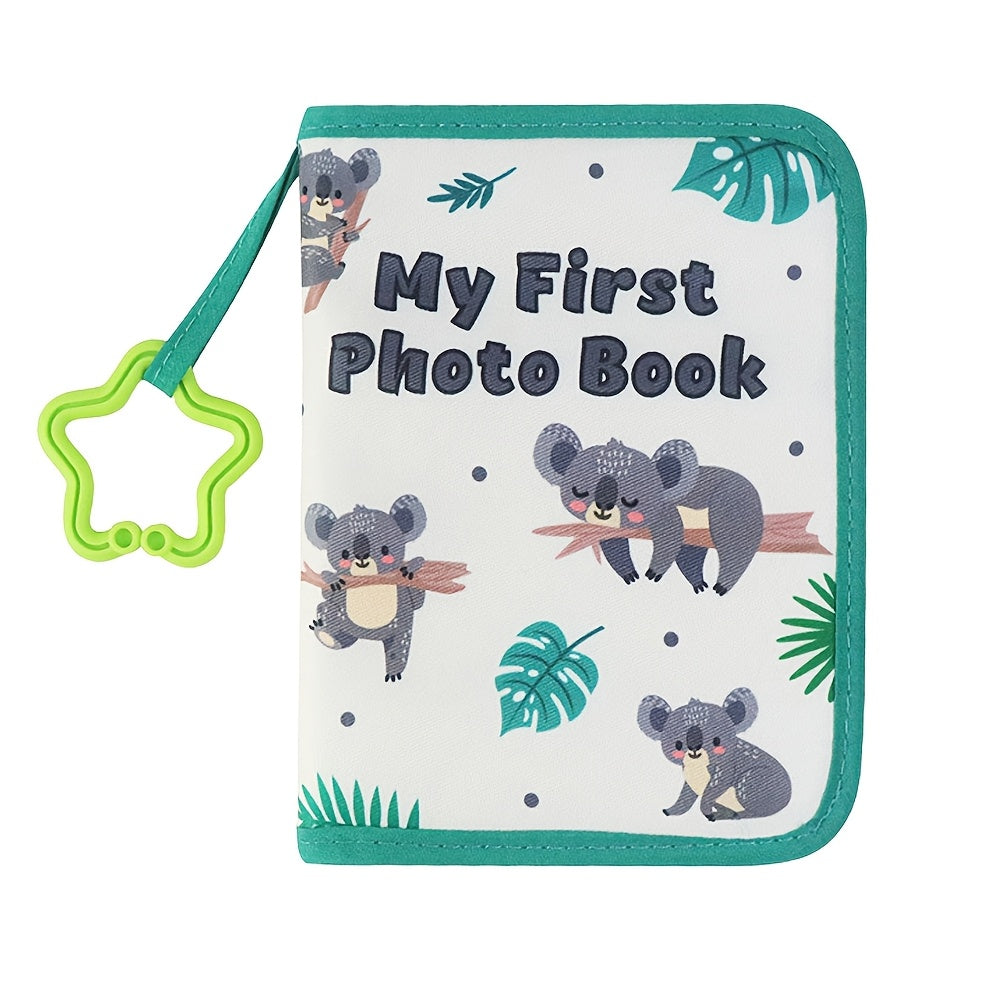 Album Fotografico a Tema Giraffa – Libro dei Ricordi Sostenibile per le Prime Foto del Bambino