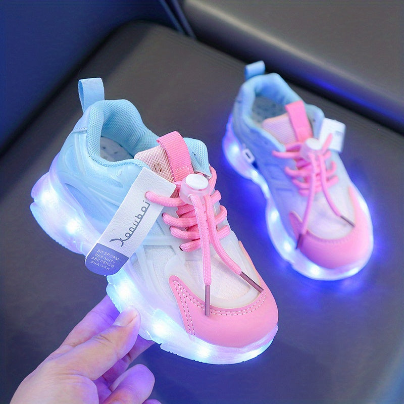 Scarpe Sneakers Illuminati per Bambini – Colorate, Illuminazione a LED per un Look Giocoso