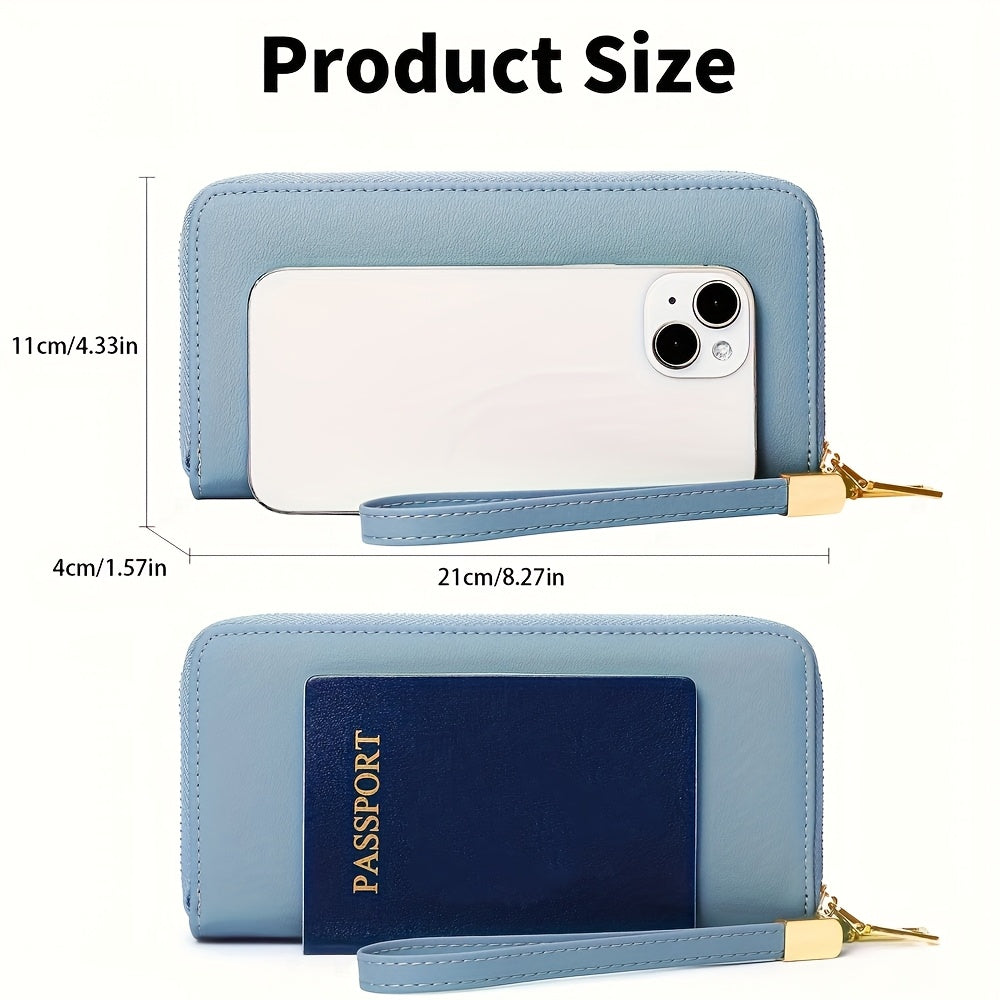 Portafoglio Lunghezza Sicura – RFID-Safe e Funzionale