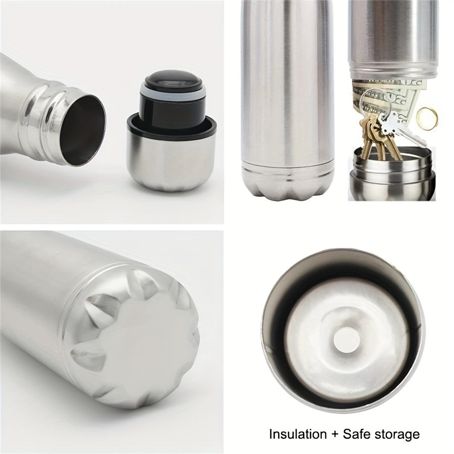 Bottiglia d'Acqua SafeHydrate – Innovativa con Comparto Nascosto per Valuables