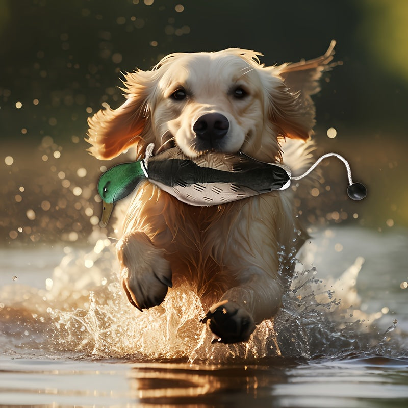 Mallard Retriever – Gioco per Addestramento in Plastica Durabile a Forma di Anatra