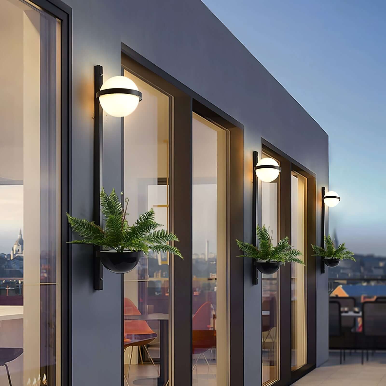 Lampada da Parete Moderna per Esterni - Impermeabile