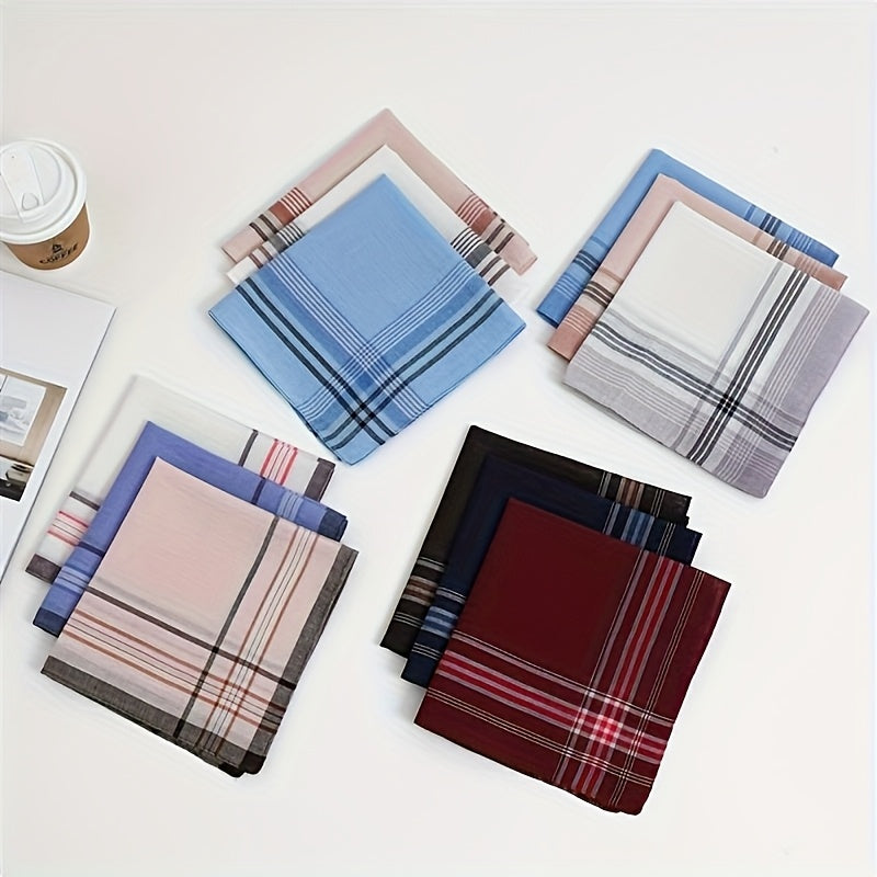 Set di Fazzoletti Eleganti in Cotone – Leggeri e Confortevoli