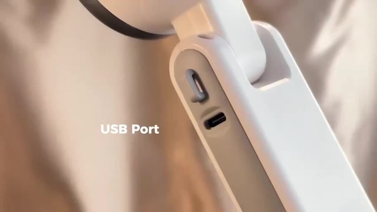 Ventilatore Portatile Turbo Compatto – Ricaricabile USB 3-in-1 con 5 Velocità