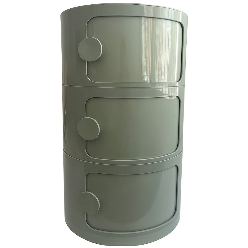 Tavolino da notte in acrilico LumiStack – Design moderno e pratico per lo stoccaggio