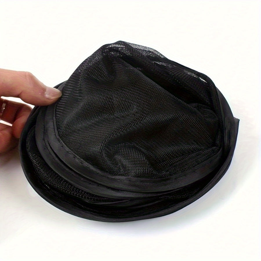 Set di Tende Solari in Rete Nera per Finestrini Posteriori dell'Auto – Protezione Estiva