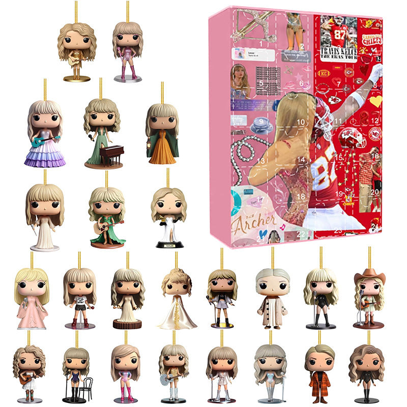 SwiftCharm Calendario dell'Avvento | Porta la magia di Taylor Swift nelle tue festività (Edizione 2025)