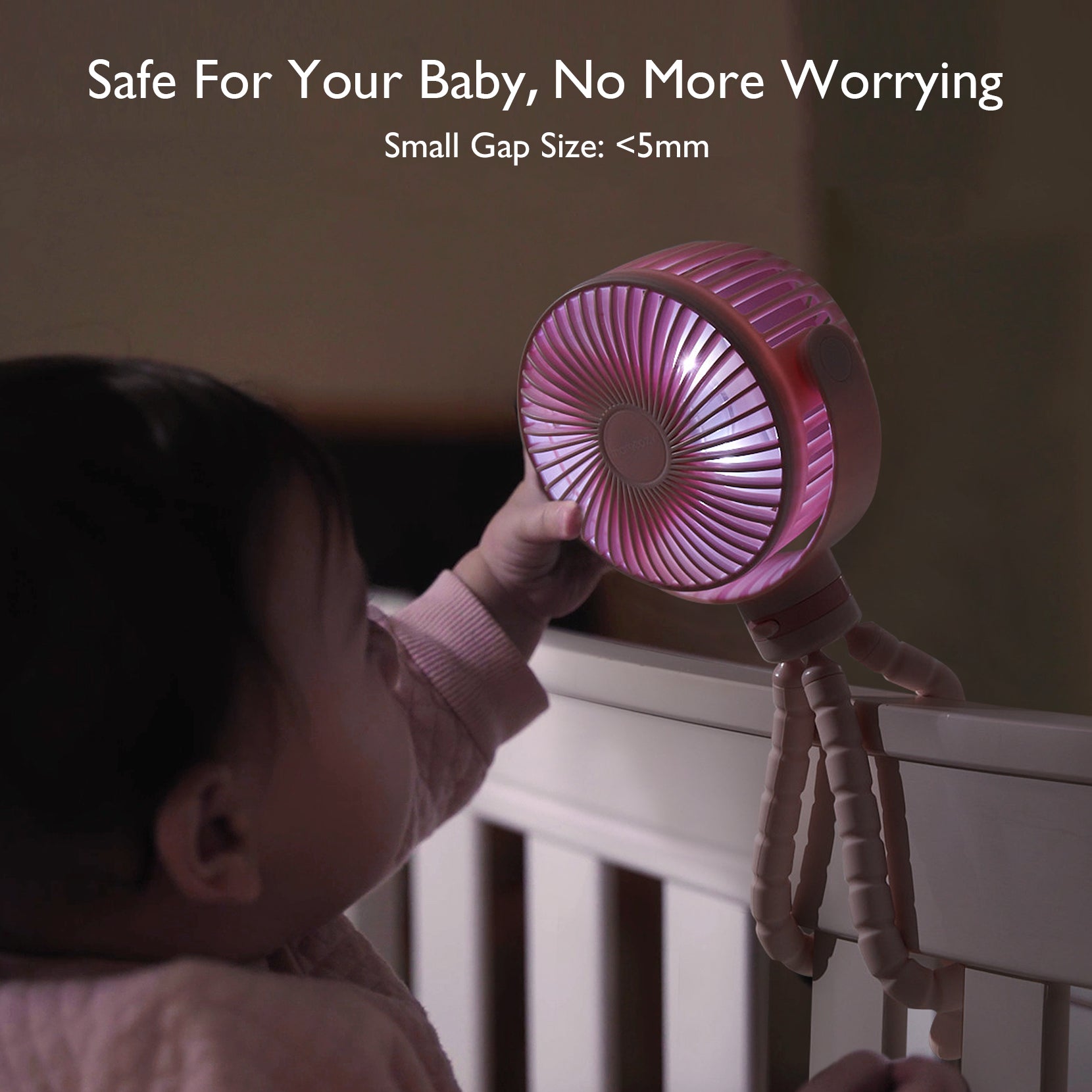 Ventilatore Portatile Ricaricabile USB per Viaggi