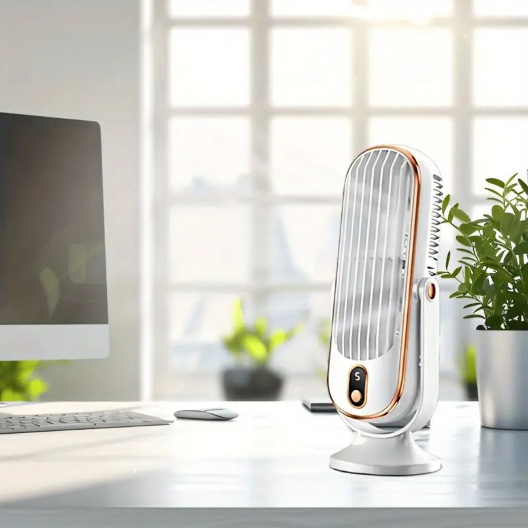 Coolux – Ventilatore da Scrivania Ultra-Silenzioso USB