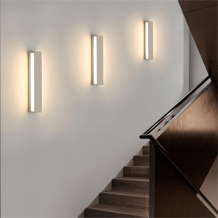 Lampada da Parete LED per Esterni - Design Angolare