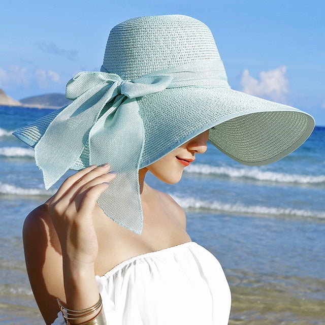 Cappello da Donna in Paglia con Protezione Solare – Candy