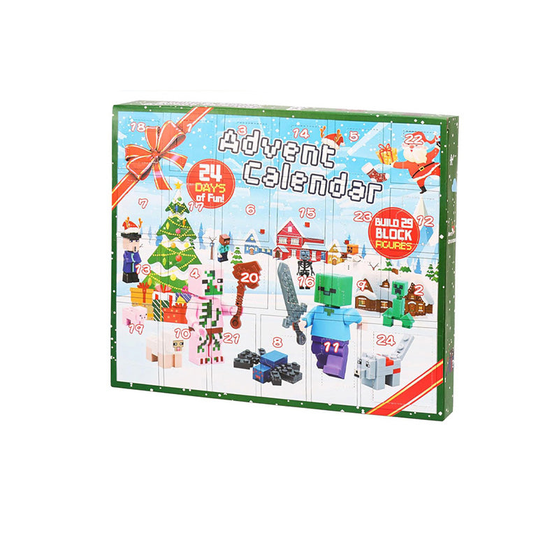 Calendario dell'Avvento CrystalBuild Elite | 29 Figure Creative per il Countdown di Natale dei Bambini