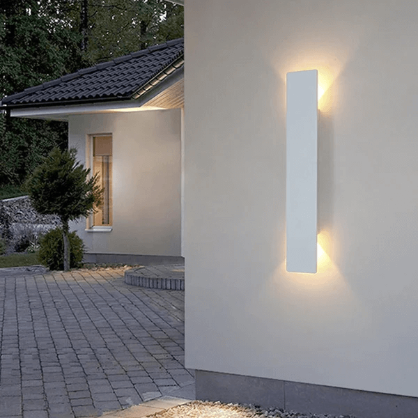 Lampada da parete esterna in alluminio LED impermeabile