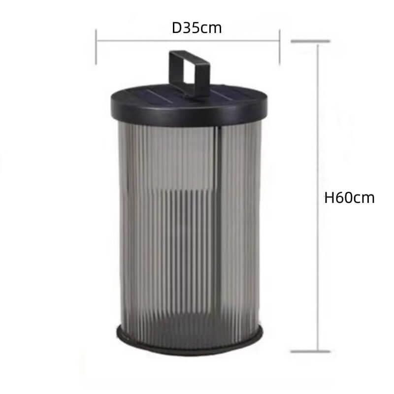 Lampada da Esterno in Vetro Cristallo - Energia Solare