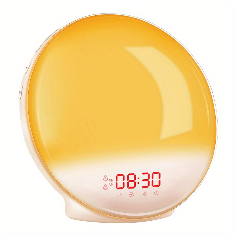Orologio Digitale Alarm Clock Halo Light – Sveglia con Alzatina e Funzione Doppia Sveglia