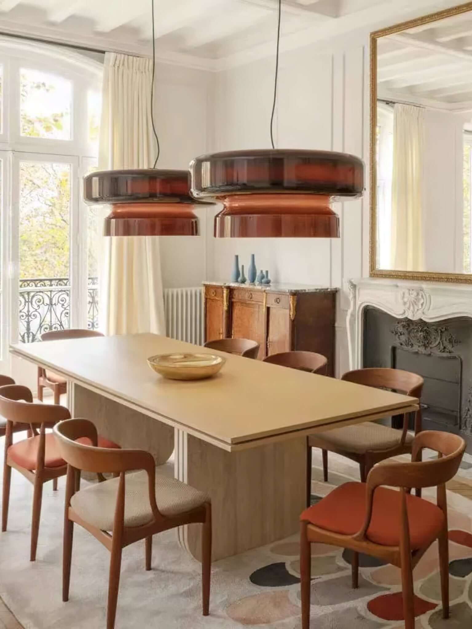 Lampada a Sospensione Stile Bohemien - Vetro & Metallo LED