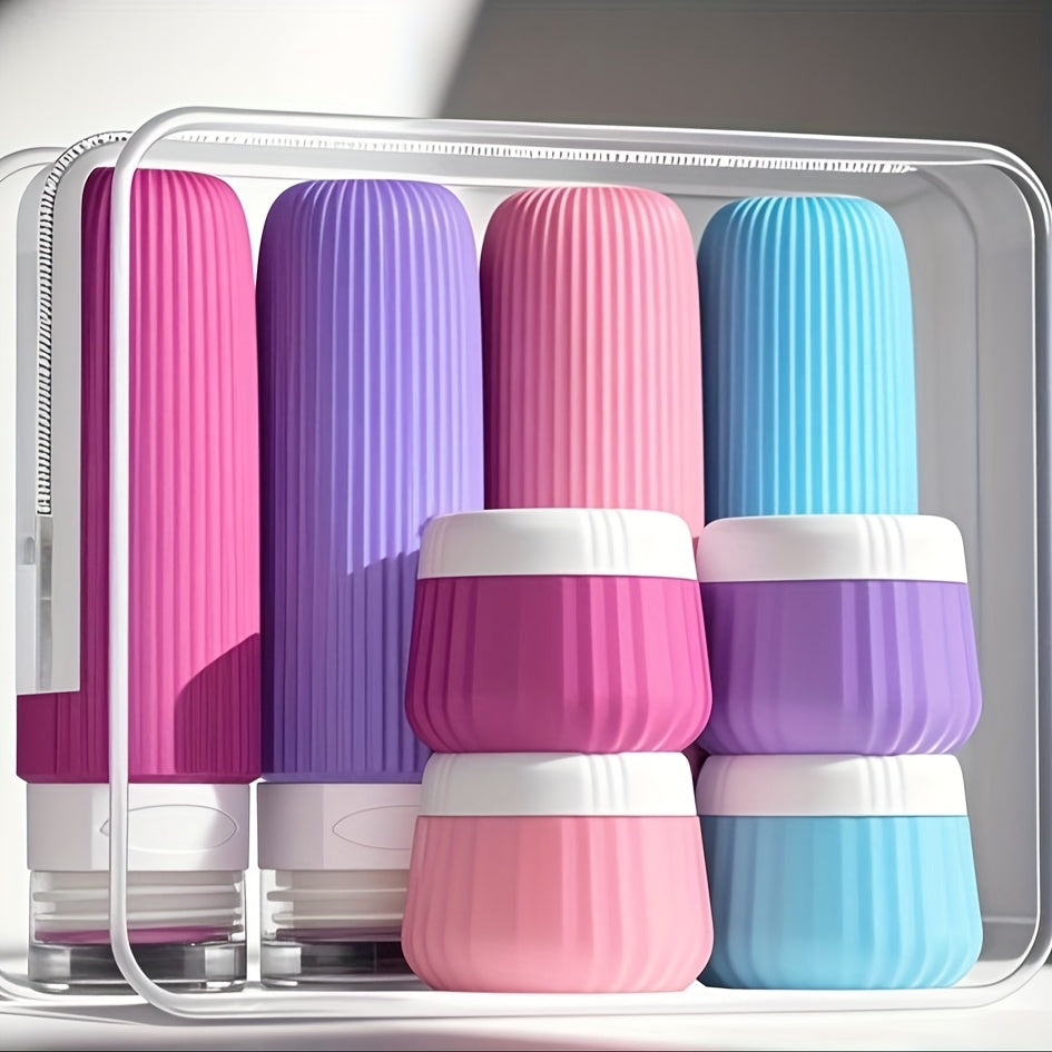 Set di Bottiglie da Viaggio Pratiche – Sicure e Comode per Viaggiare