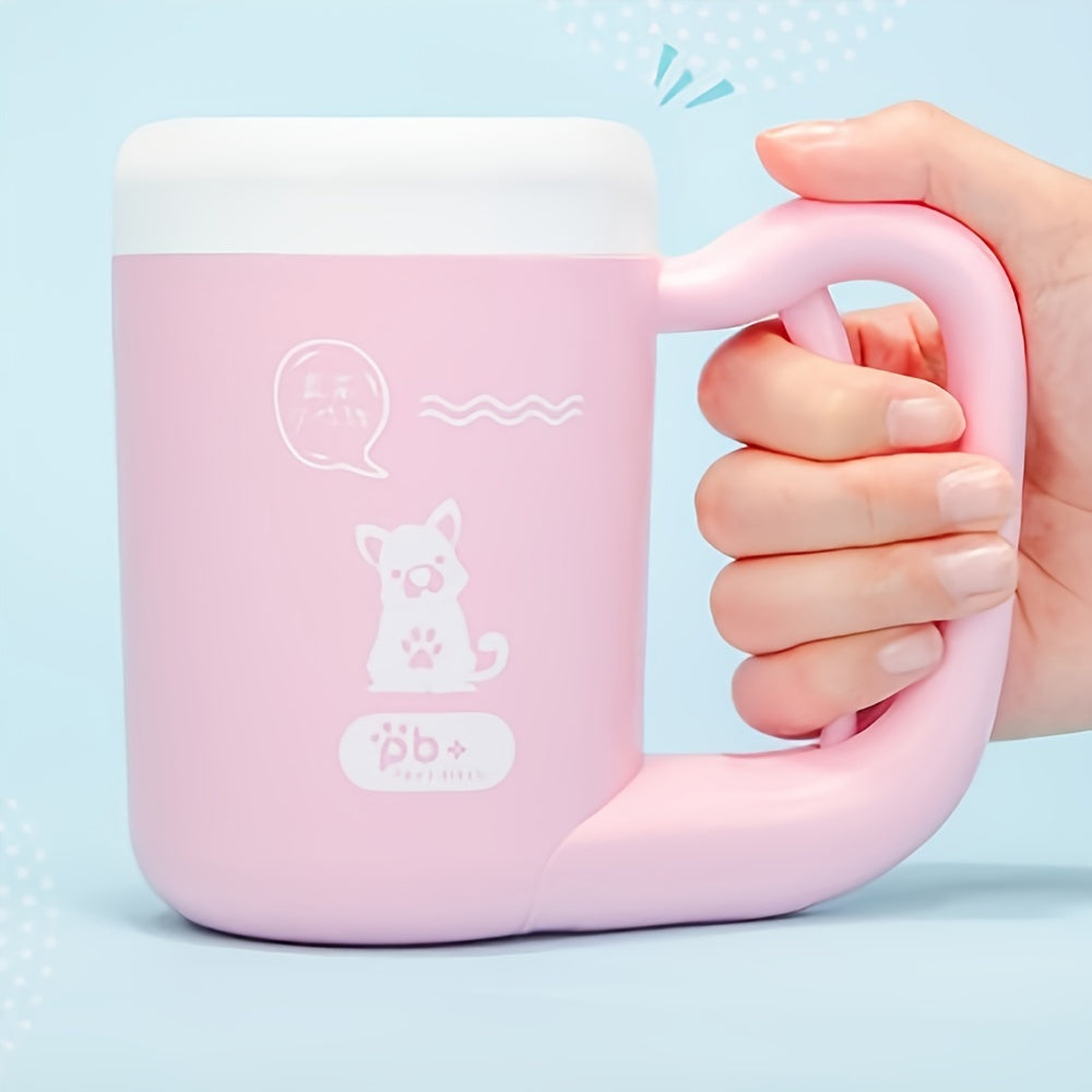 Coppa per la Pulizia delle Zampe degli Animali in Silicone – Portatile e Spazzola Morbida per il Lavaggio delle Zampe