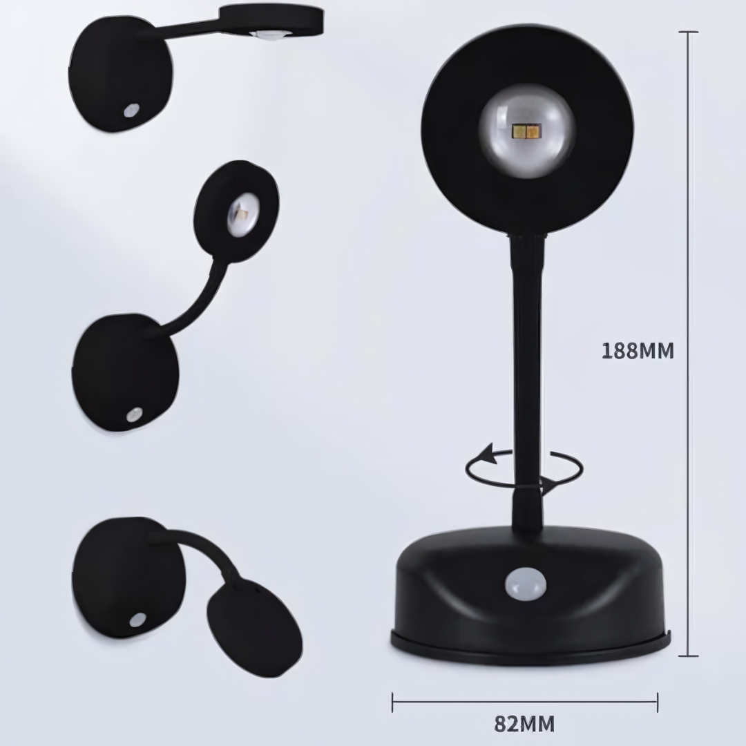Faro LED Wireless con Sensore di Movimento - Spark360