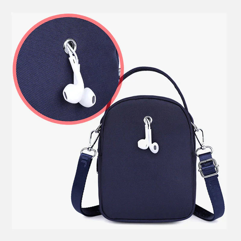 Borsa Classica da Donna con Ampio Spazio - Celeste