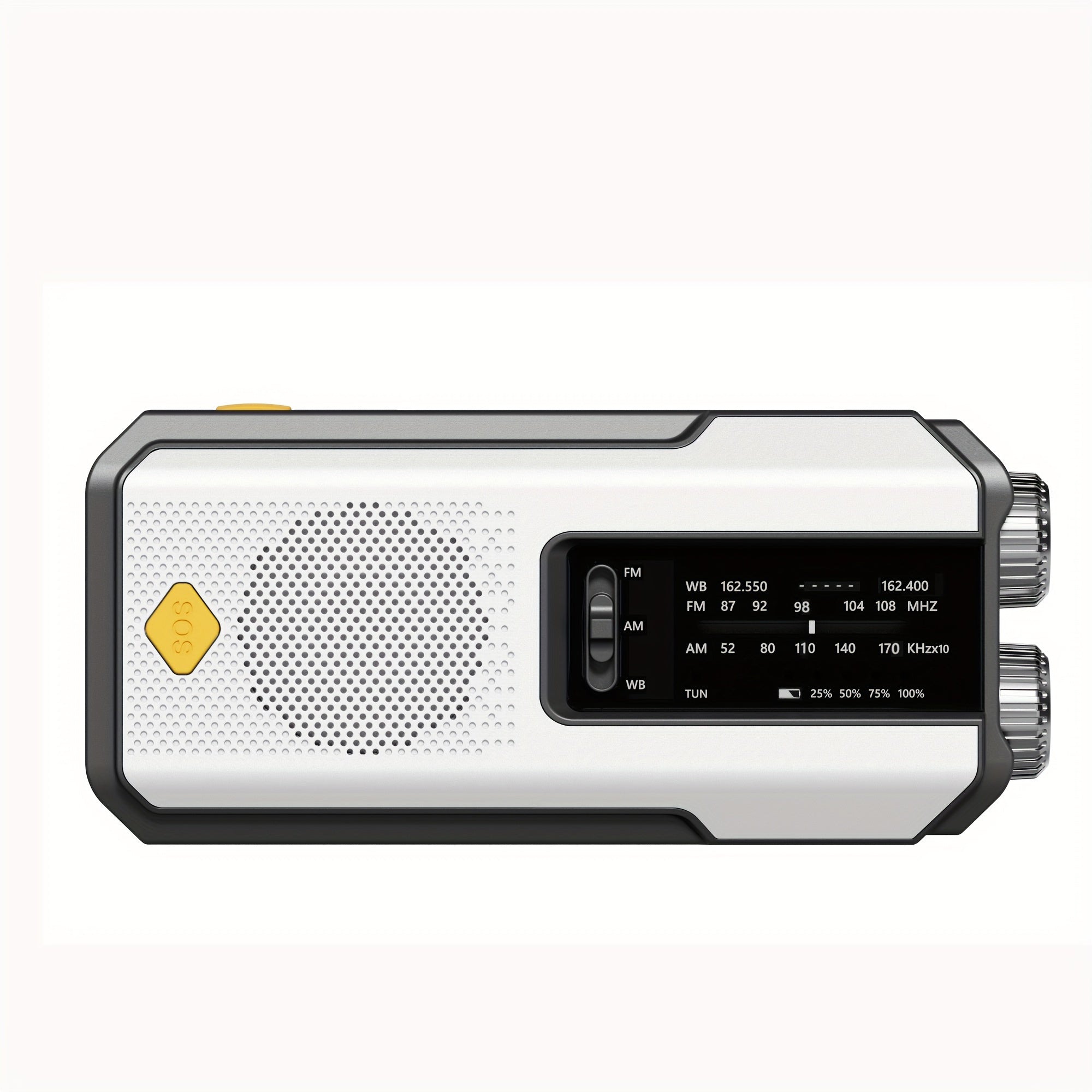 Radio Portatile AM/FM Daykit – Con Pannello Solare e Torcia
